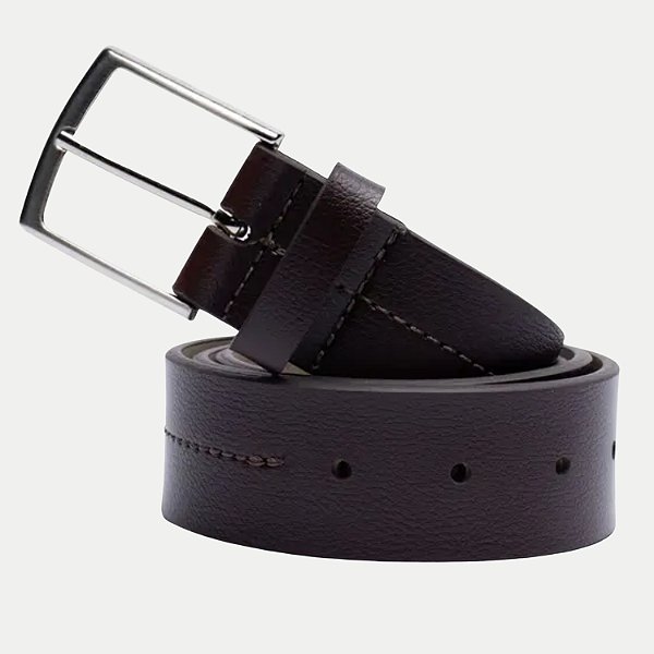 CINTO FASA CASUAL FIVELA FIXA CAFÉ MASCULINO ADULTO