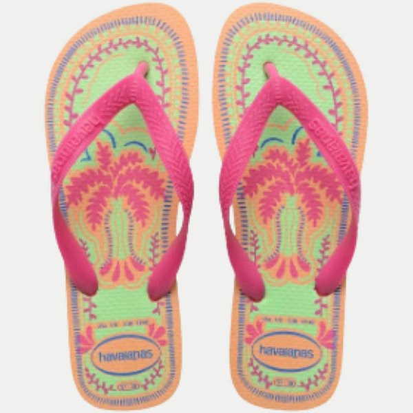 CHINELO HAVAIANAS TOP SUMMER VIBES DE DEDO PESSÊGO FEMININO ADULTO