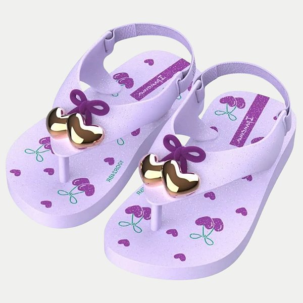 CHINELO GRENDENE DE DEDO IPANEMA BELLE BABY LILAS  FEMININO INFANTIL