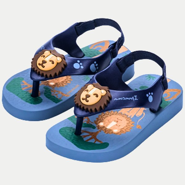 CHINELO GRENDENE DE DEDO IPANEMA SPORTY BABY AZUL MARINHO MASCULINO INFANTIL