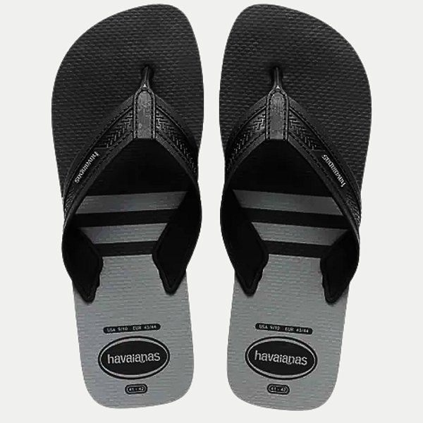 CHINELO HAVAIANAS CITY BASIC DE DEDO PRETO MASCULINO ADULTO