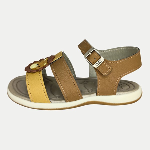 SANDALIA KIDY BABY EQUILIBRIO MARROM STREET MASCULINA INFANTIL