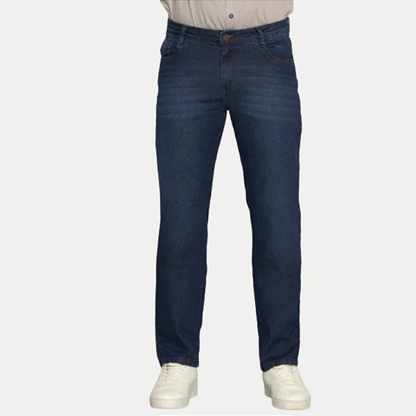 CALÇA PITT JEANS ECURO COM ELASTANO COMFORT MASCULINA ADULTO