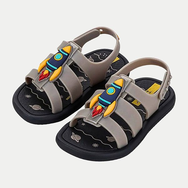 SANDALIA GRENDENE IPANEMA DREAMY BABY PAPETE PRETA MASCULINA INFANTIL