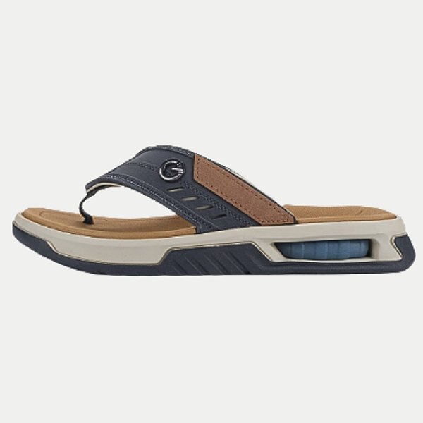 CHINELO CARTAGO DE DEDO CAIRO BEGE MASCULINO ADULTO