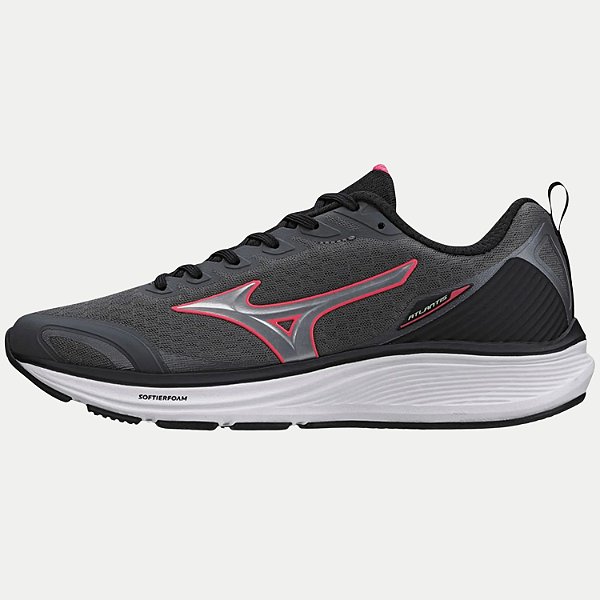 TÊNIS MIZUNO ATLANTIS  RUNNING CINZA ESCURO FEMININO ADULTO