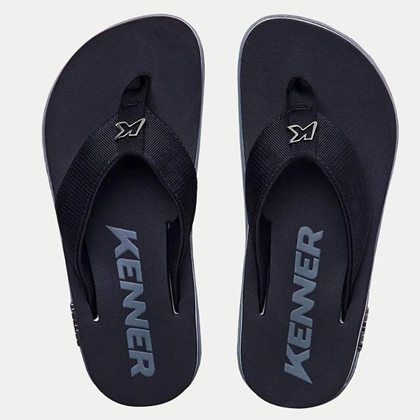 CHINELO KENNER DE DEDO KIVAH LINE PRETO MASCULINO ADULTO
