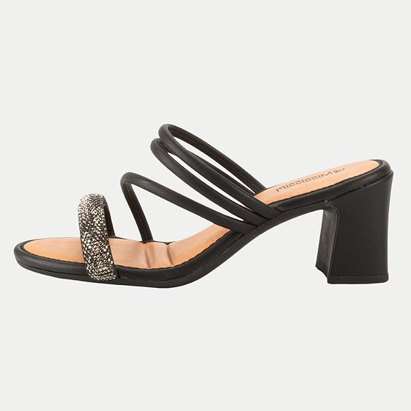 TAMANCO MISSISSIPI SALTO ALTO PRETO ACTIVE FEMININA ADULTO