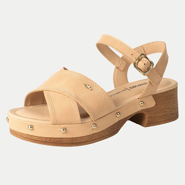 SANDALIA DAKOTA SALTO MEDIO ACTIVE NUDE FEMININA ADULTO