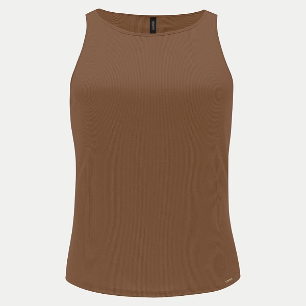 BLUSA LUNENDER REGATA POLIESTER MARROM FEMININA ADULTO