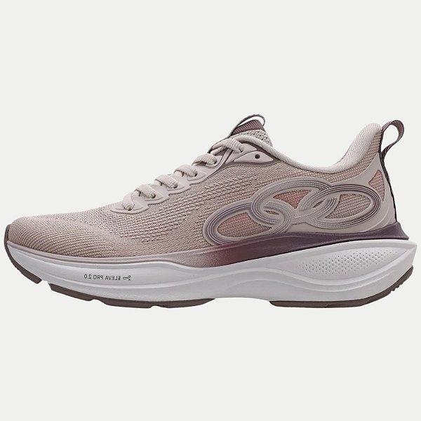 TÊNIS OLYMPIKUS PRIDE 4 RUNNING SOLADO DE BORRACHA LILAS FEMININO ADULTO