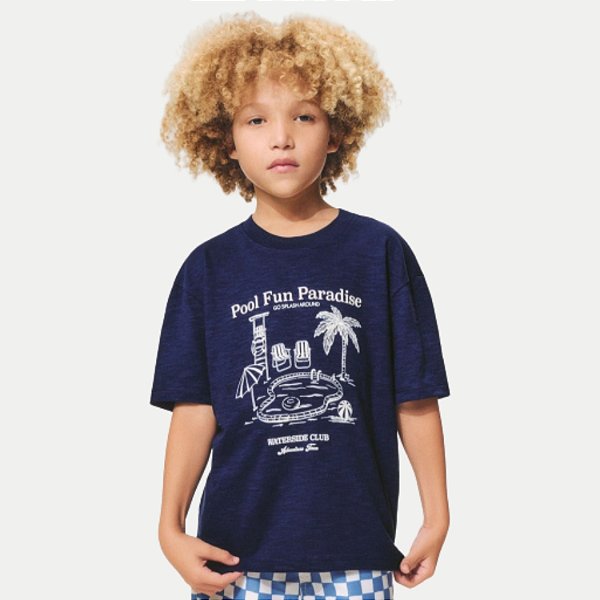 CAMISETA HERINGKIDS MANGA CURTA COMFORT ALGODÃO SILKADA MASCULINA INFANTIL