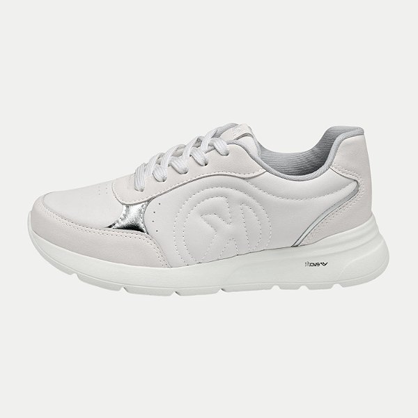 TÊNIS KOLOSH  CASUAL COM CADARÇO BRANCO FEMININO ADULTO