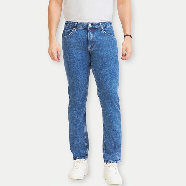 CALÇA LEE JEANS MÉDIO COM ELASTANO COMFORT MASCULINA ADULTO