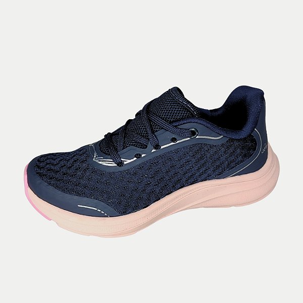 TÊNIS KIDY K360 ENERGY AZUL MARINHO RUNNING FEMININO INFANTIL