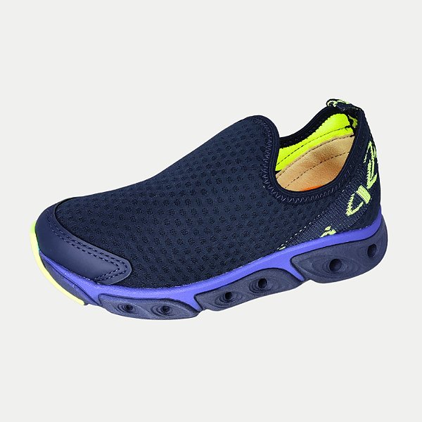 TÊNIS KIDY K360 ENERGY AZUL MARINHO RUNNING MASCULINO INFANTIL