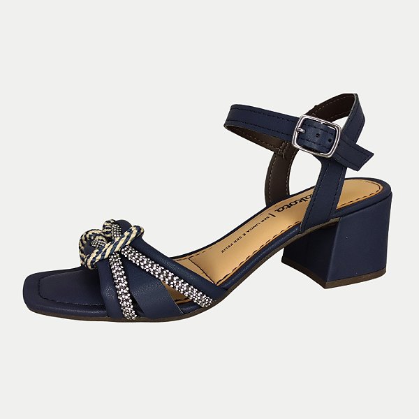 SANDALIA DAKOTA SALTO ALTO ACTIVE AZUL  FEMININA ADULTO