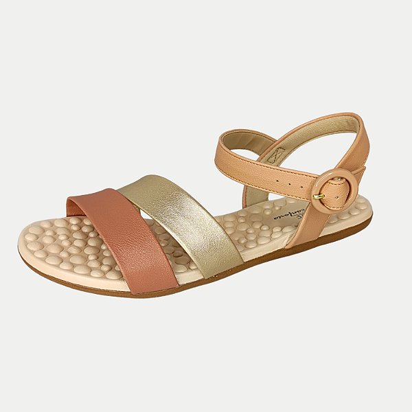 SANDALIA MODARE RASTEIRA NUDE FEMININA ADULTO