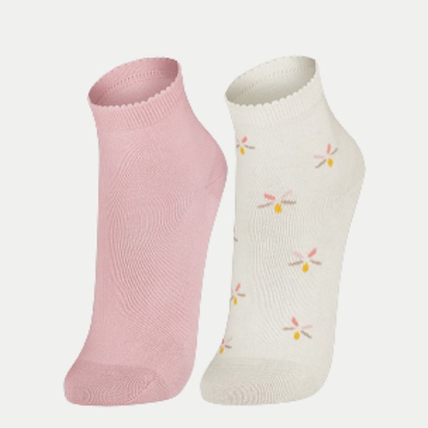 MEIA LUPO PACOTE COM 2 PAR SOQUETE FEMININA ADULTO(CORES SORTIDAS) 298024-P