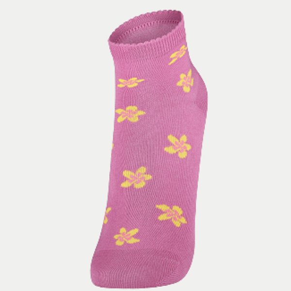 MEIA LUPO SOQUETE CANO MÉDIO LILAS FEMININA ADULTO