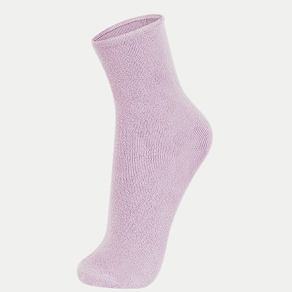 MEIA LUPO CASUAL ALGODÃO SEM PUNHO LILAÍS FEMININA ADULTO