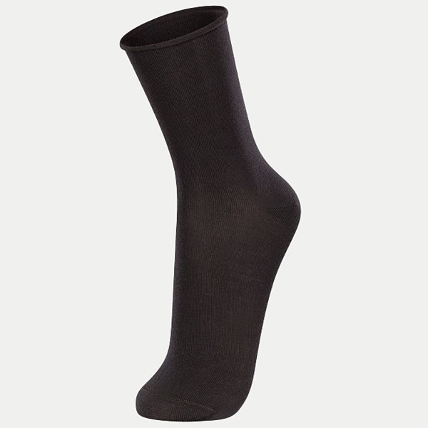 MEIA LUPO CLÁSSICA  ALGODÃO PRETO MASCULINA ADULTO