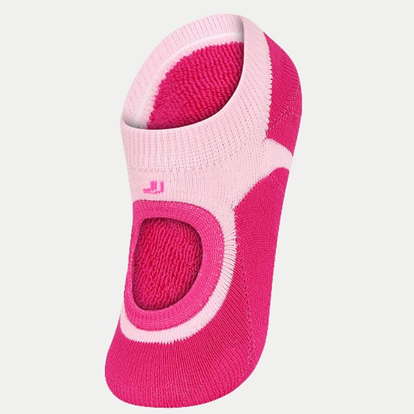 MEIA LUPO KIDS SAPATILHA ANTIDERRAPANTE ROSA FEMININO INFANTIL