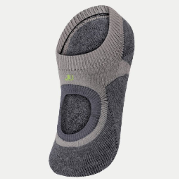 MEIA LUPO KIDS SAPATILHA ANTIDERRAPANTE CINZA UNISEX INFANTIL