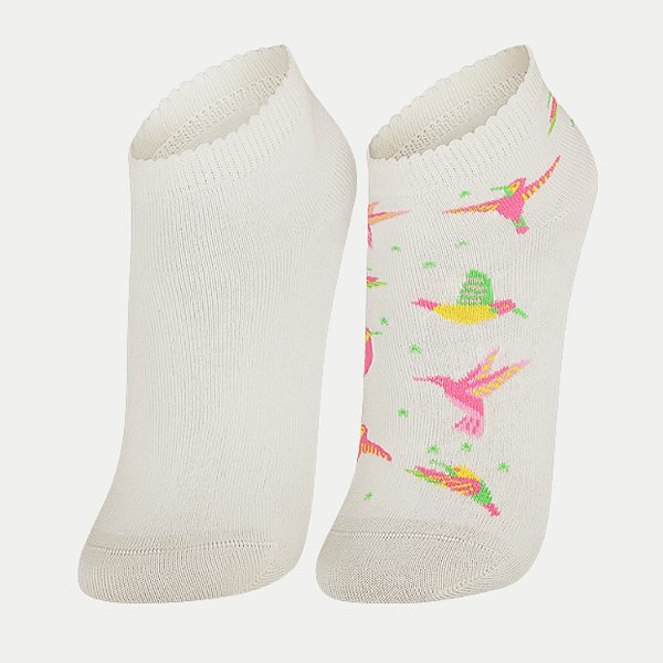 MEIA LUPO SOCKS PACOTE COM 2 PARES SOQUETE BRANCO FEMININO ADULTO