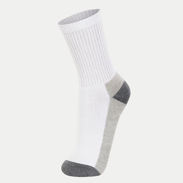 MEIA LUPO SPORT SOQUETE CANO MÉDIO BRANCO UNISEX ADULTO