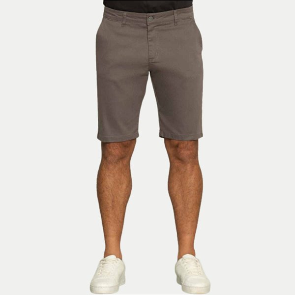 BERMUDA PITT BRIM ELASTANO  ESPORTE FINO MARROM  MASCULINO ADULTO