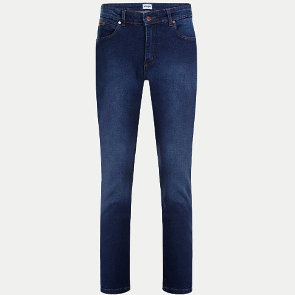 CALÇA WRANGLER JEANS MÉDIO COM ELASTANO SLIM MASCULINO ADULTO