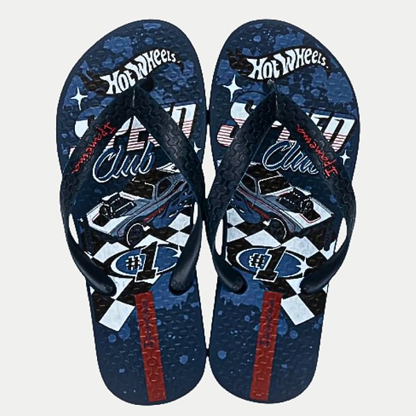 CHINELO GRENDENE DEDO IPANEMA HOT WHEELS GO MASCULINO INFANTIL