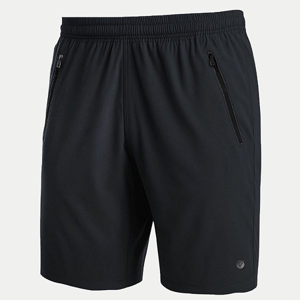 BERMUDA VOLEIO POLIESTER COM ELASTANO PRETO MASCULINO ADULTO