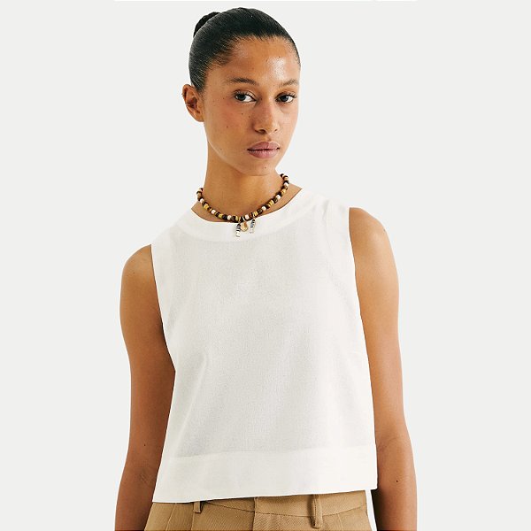 BLUSA HERING REGATA LINHO OFFWHITE FEMININA ADULTO