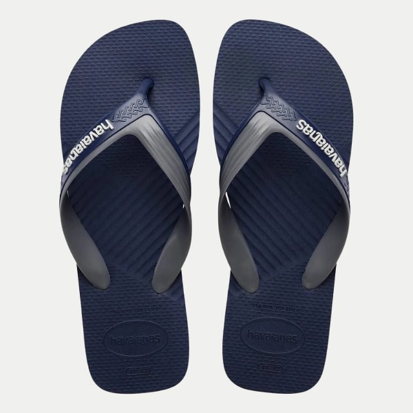 CHINELO HAVAIANAS DUAL DE DEDO AZUL MARINHO MASCULINO ADULTO