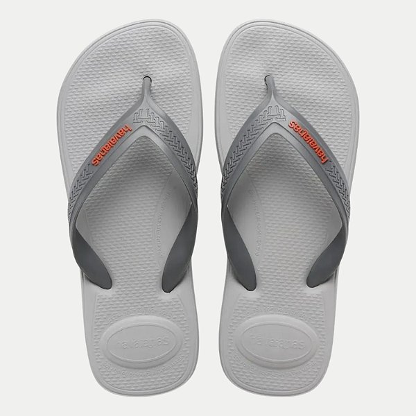 CHINELO HAVAIANAS TOP MAX COMFORT DE DEDO CINZA MASCULINO ADULTO