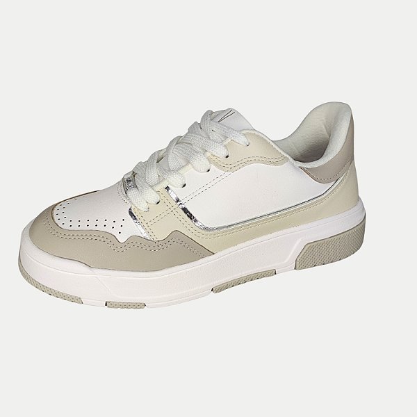 TÊNIS VIZZANO CASUAL COM CADARÇO BRANCO FEMININO ADULTO