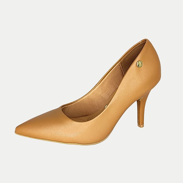 SAPATO VIZZANO SALTO ALTO SCARPIN CARAMELO FEMININO ADULTO