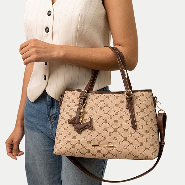 BOLSA RAFITTHY 2 TIPOS DE ALÇA SINTETICO OFFWHITE FEMININO ADULTO