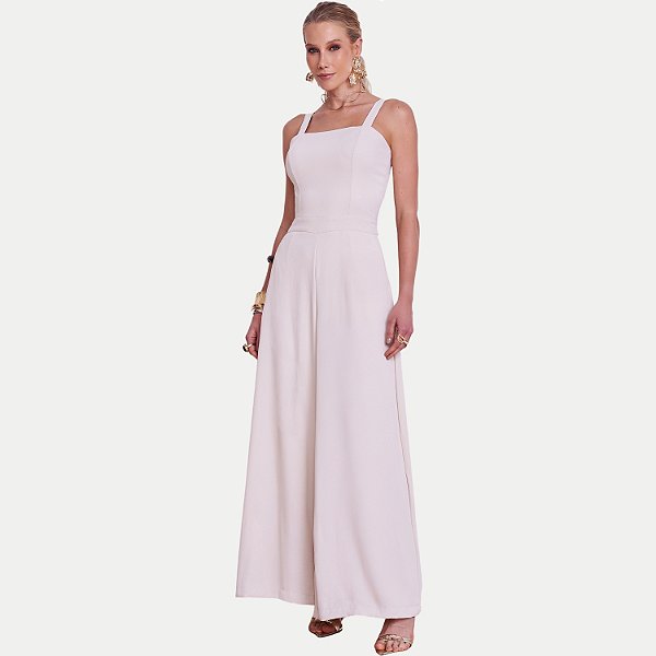 MACACÃO ILICITO VISCOSE E POLIESTER PANTALONA FEMININO ADULTO