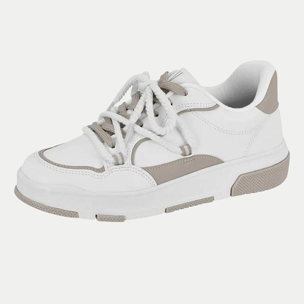 TÊNIS VIZZANO CASUAL COM CADARÇO BRANCO FEMININO ADULTO