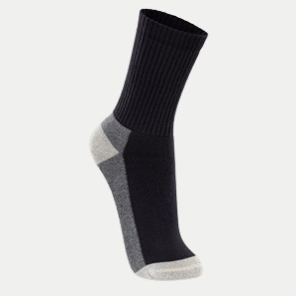 MEIA LUPO SPORT SOQUETE CANO MÉDIO PRETO UNISEX ADULTO