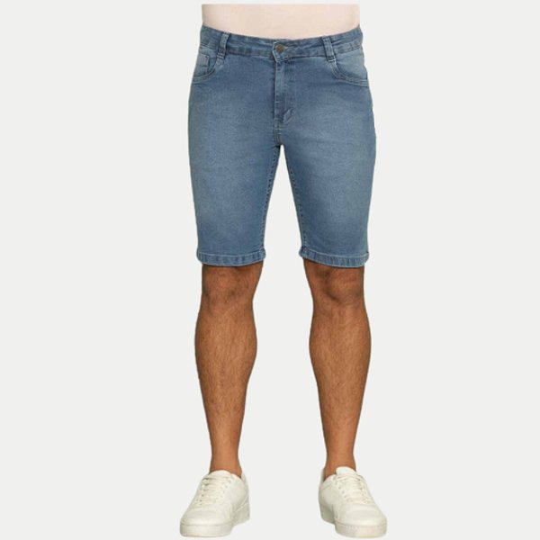 BERMUDA PITT JEANS COM ELASTANO COMFORT MASCULINA ADULTO