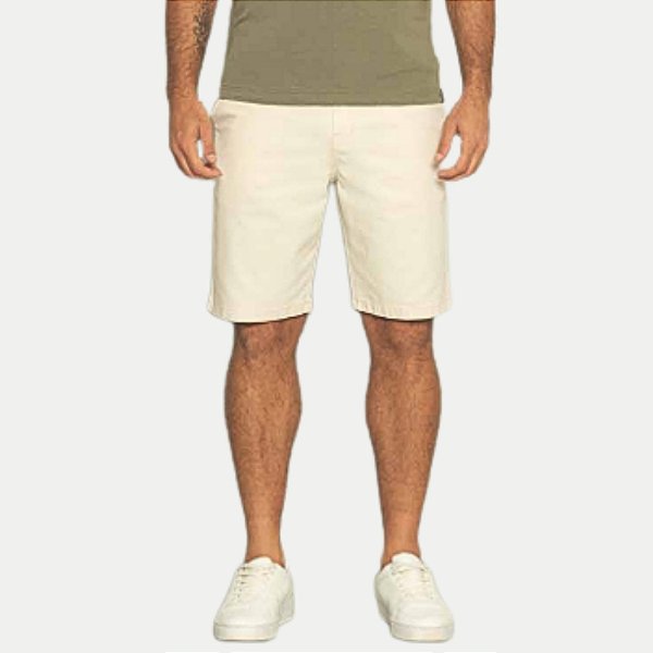 BERMUDA PITT BRIM COM ELASTANO ESPORTE FINO MASCULINA ADULTO