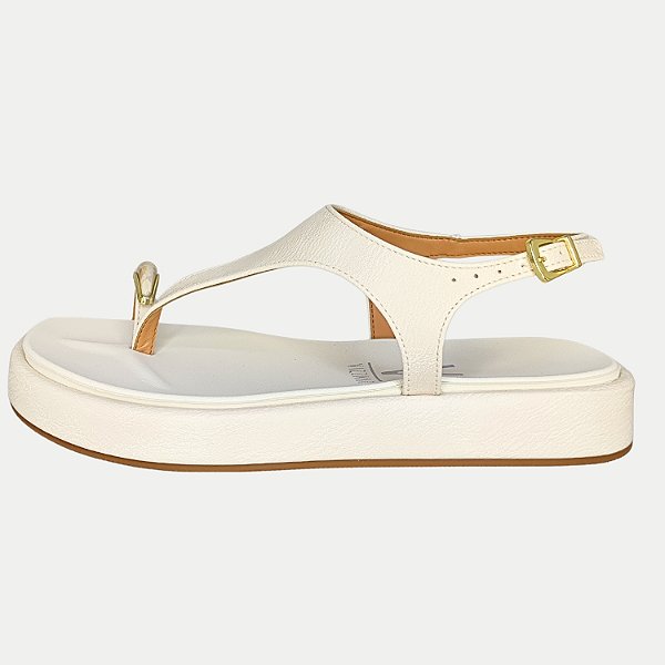 SANDALIA VIZZANO ANABELA BAIXA OFFWHITE FEMININA ADULTO