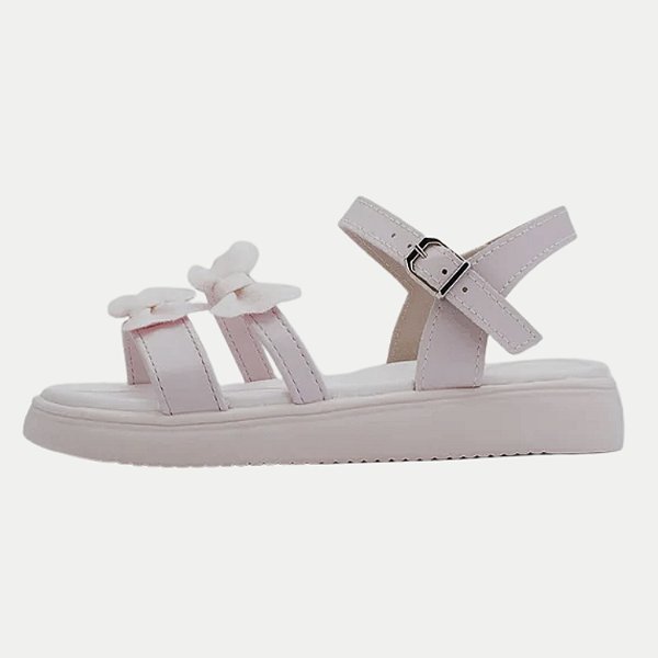 SANDALIA MINI SUA CIA ANABELA ROSA CLARO FEMININA INFANTIL