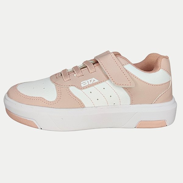 TÊNIS BATATINHA CASUAL COM CADARÇO NUDE  FEMININO INFATIL