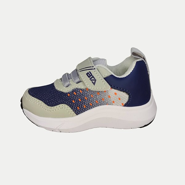 TÊNIS BATATINHA RUNNING COM CADARÇO CINZA MASCULINO INFANTIL