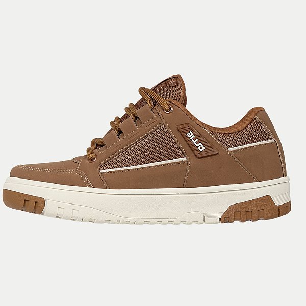 TÊNIS OLLIE CASUAL FLIP 2  SINTÉTICO MARROM MASCULINO ADULTO